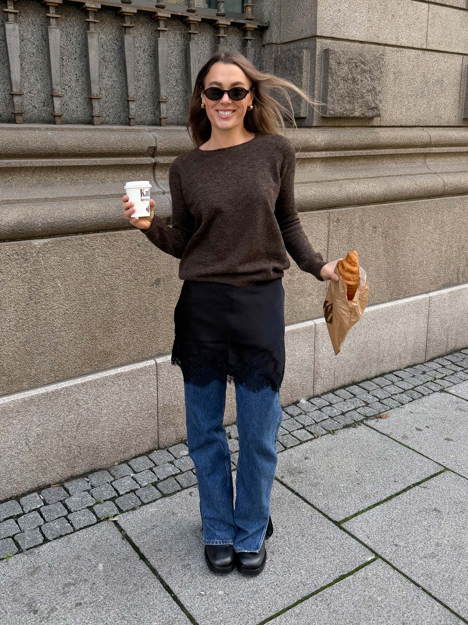 Fiona Sweater - Dk Brown