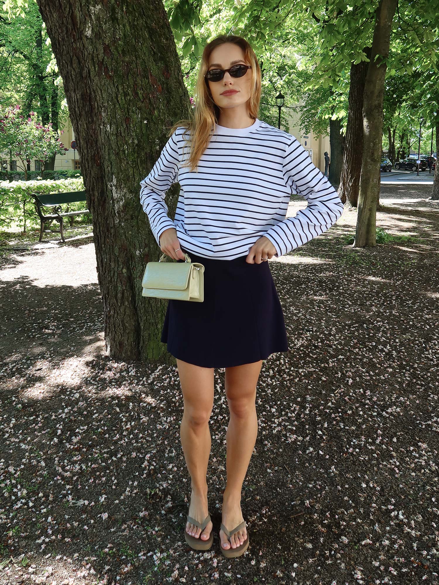 Eisa Skirt - Dk Navy