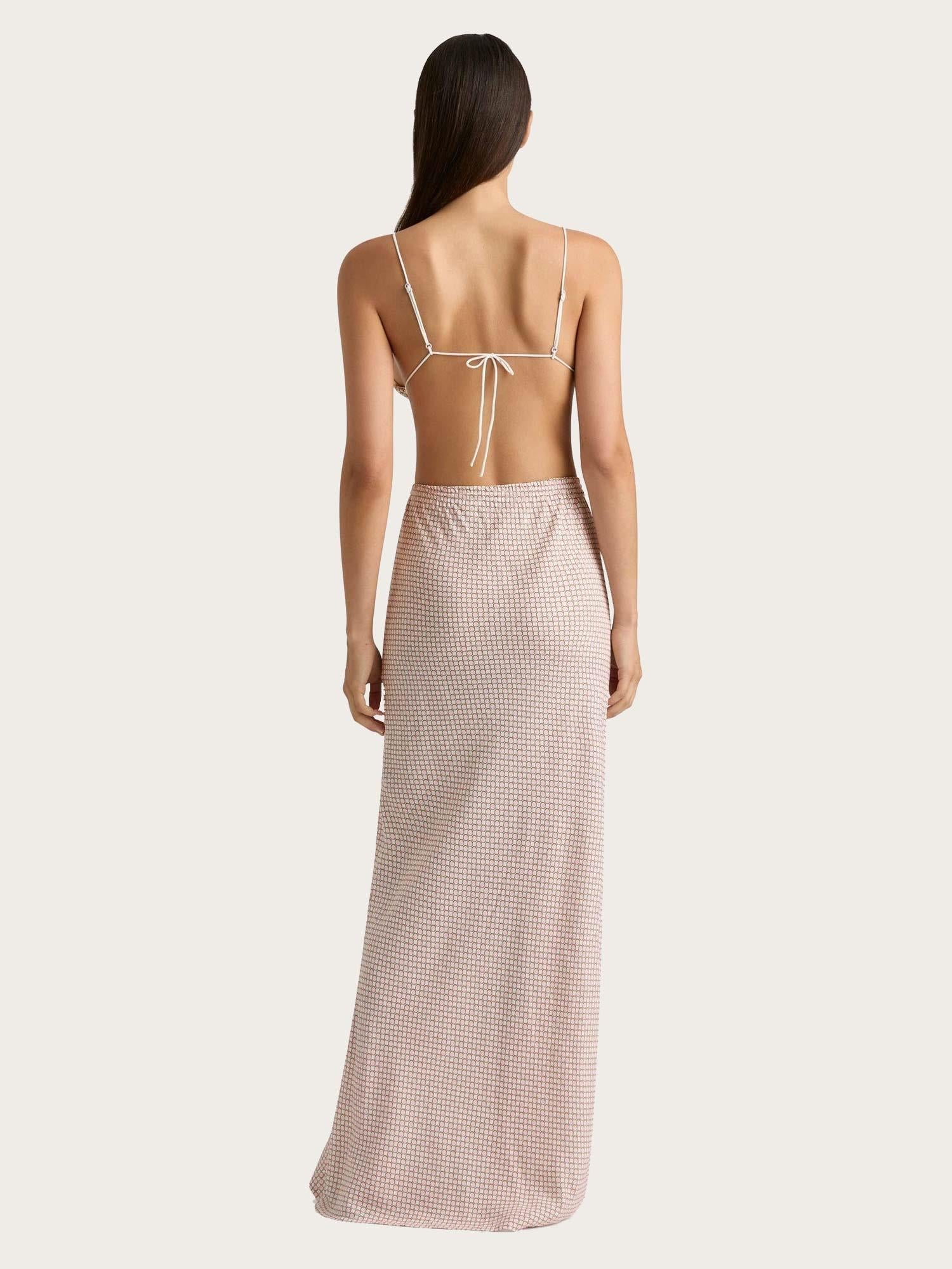 Menton Maxi Skirt - Oliander Floral/White Blush