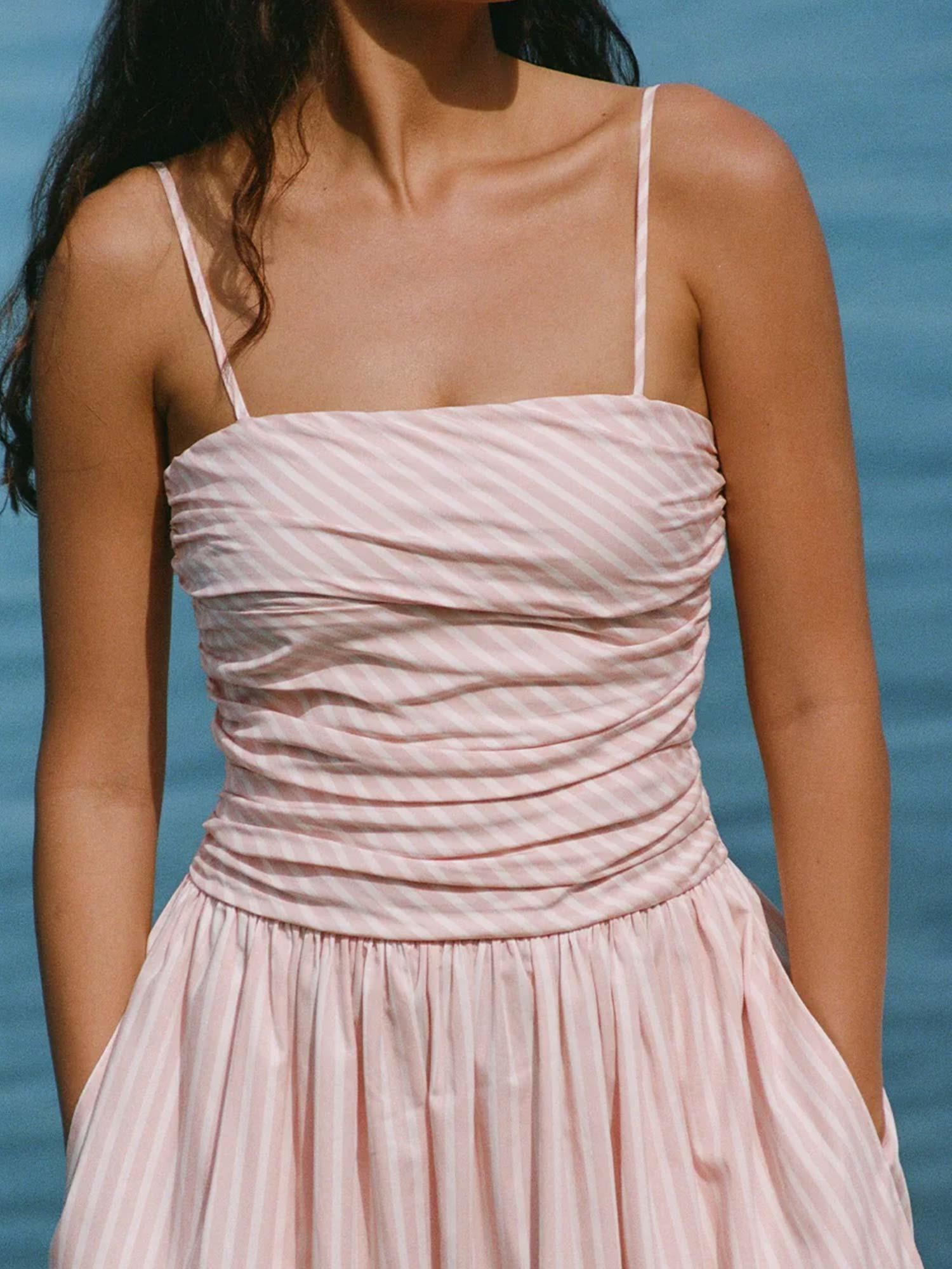 Portlligat Maxi Dress - Carmen Stripe
