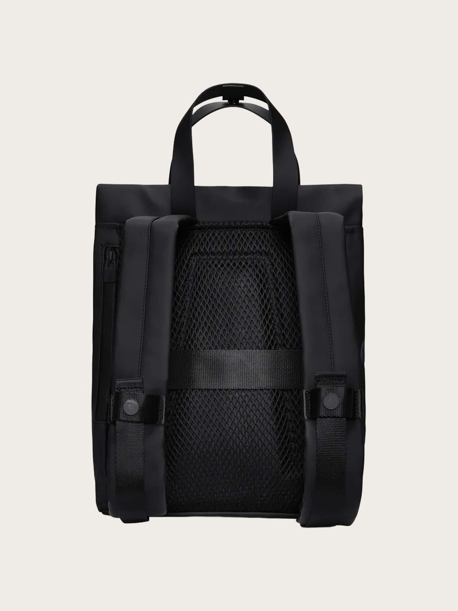 2 Way Tote Backpack Mini W3 - Black