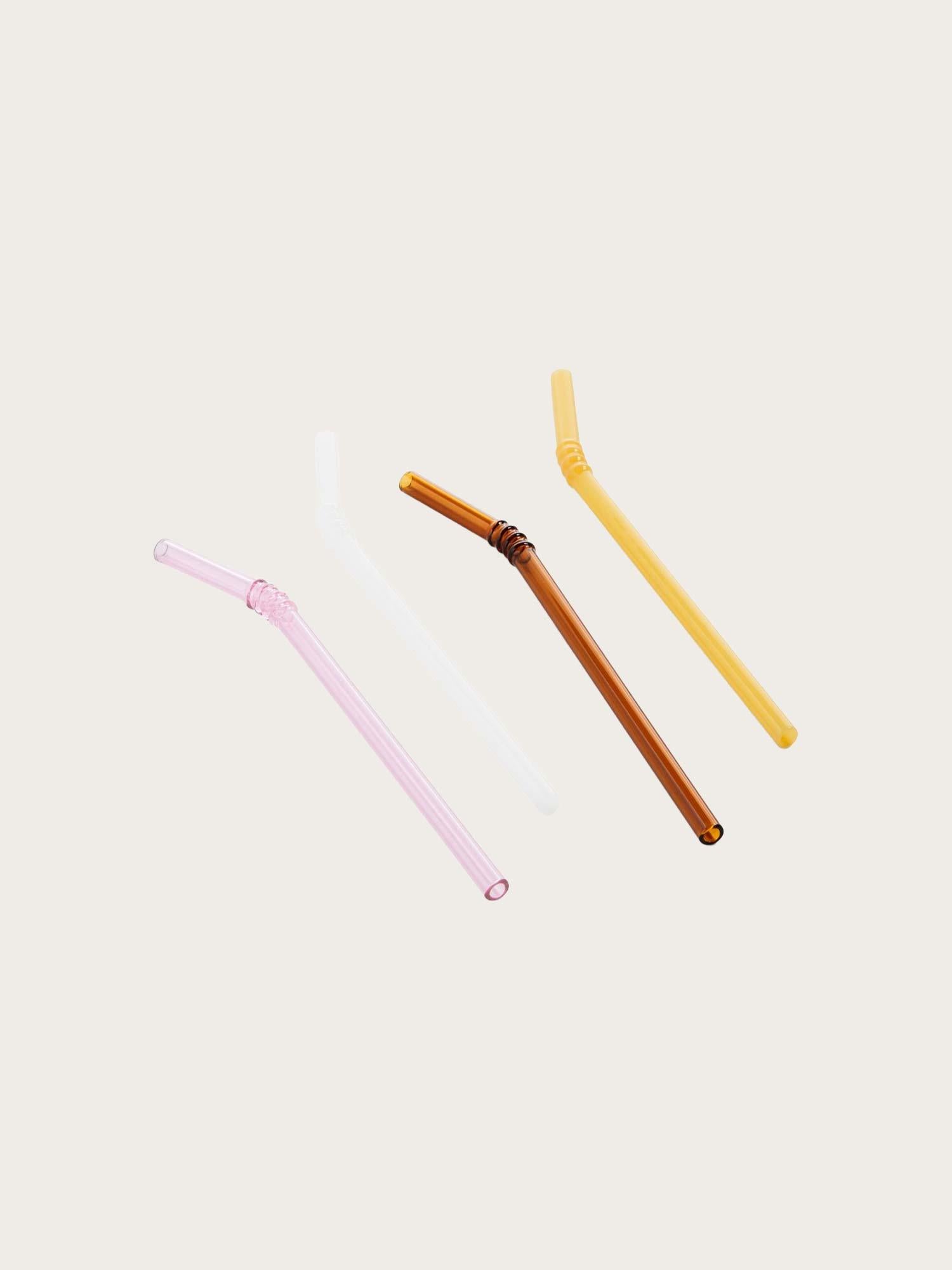 Sip Swirl Straw Set of 4 - Opaque Mix