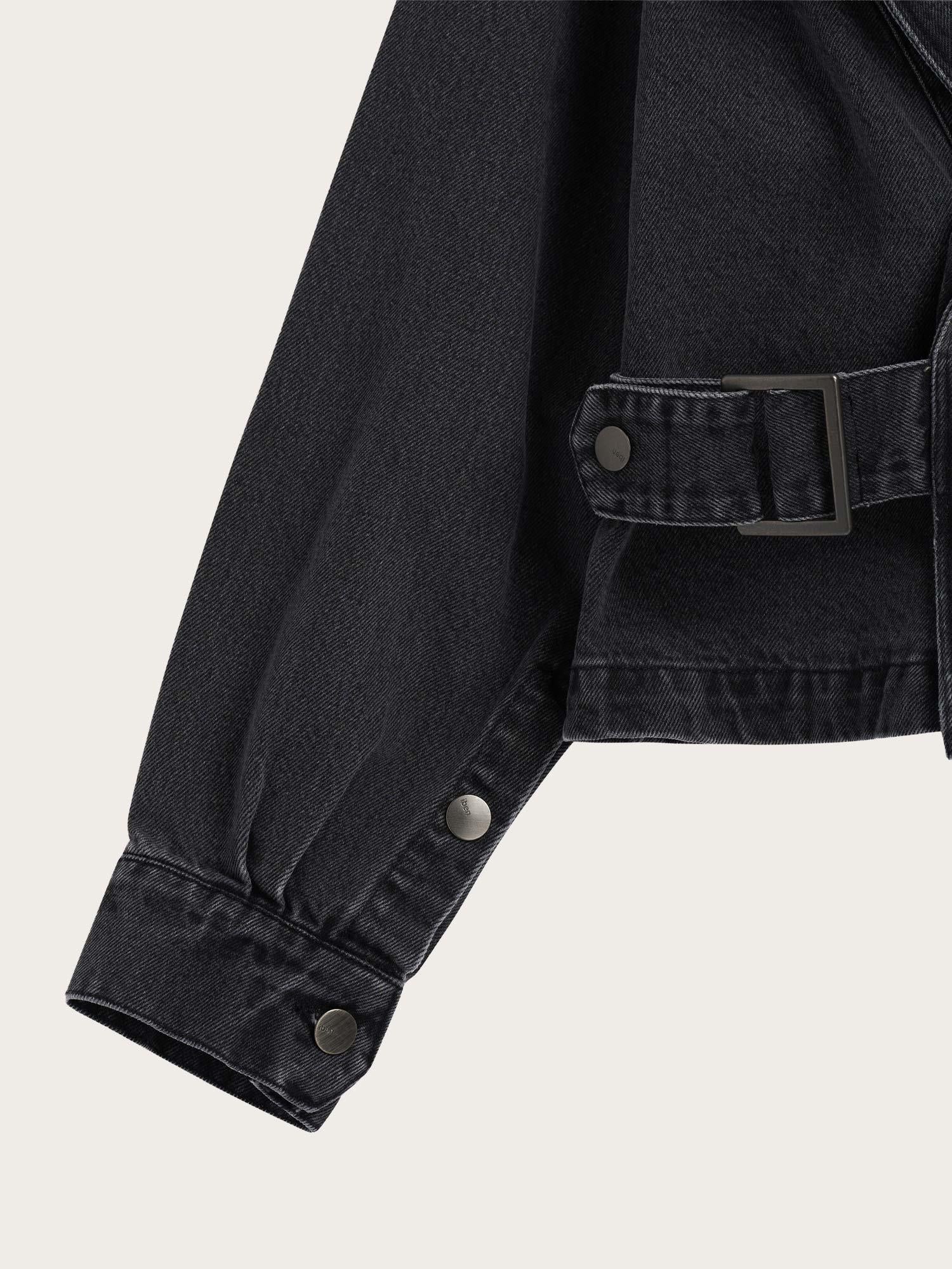 Reign Denim Jacket - Graphite Grey