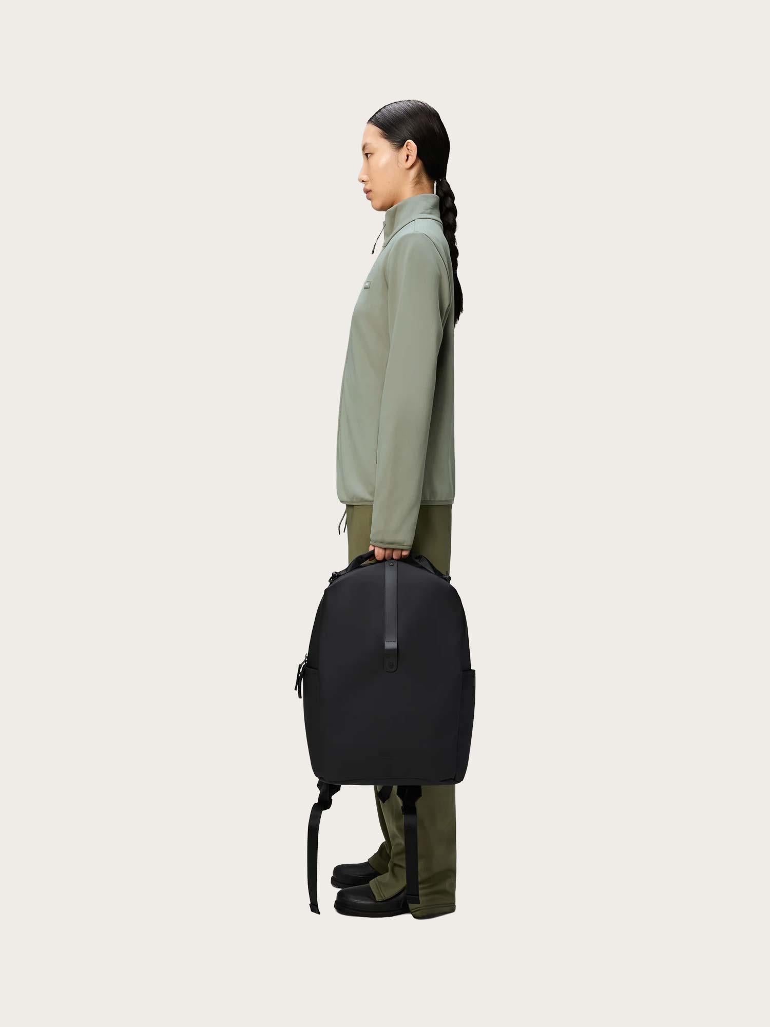 Clip Front Backpack W3 - Black