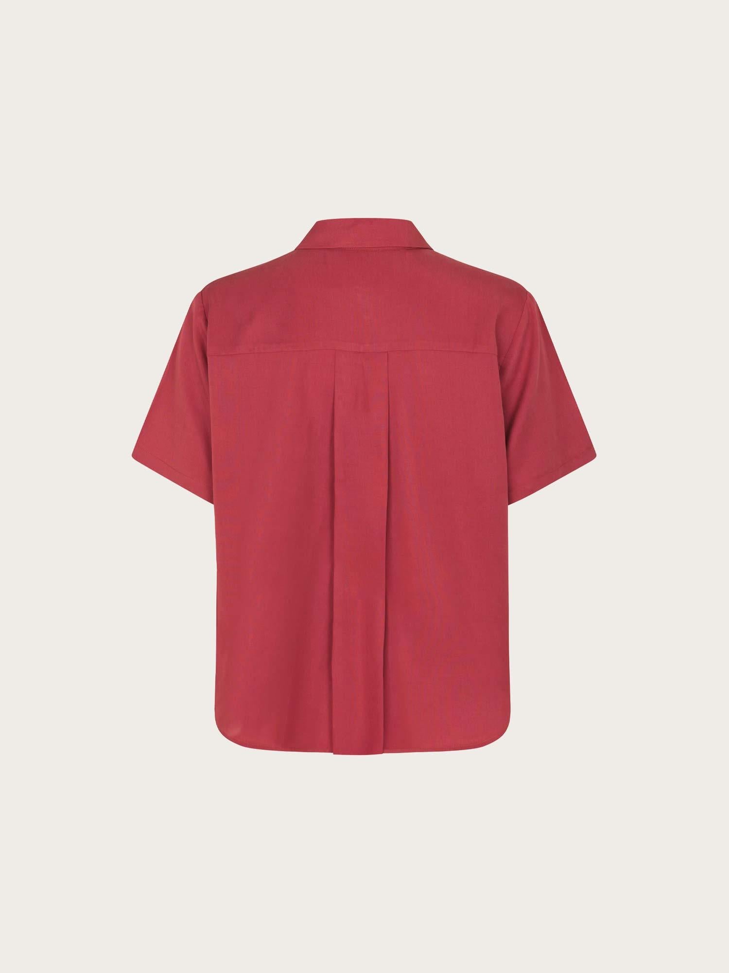 Mina SS Shirt - Earth Red