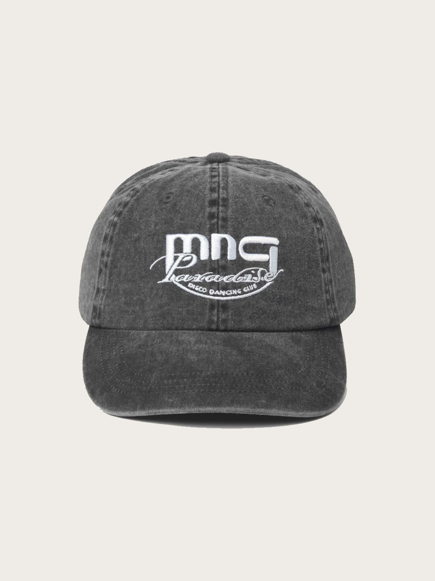 Washed Cotton Twill Coal Cap - Washed Black