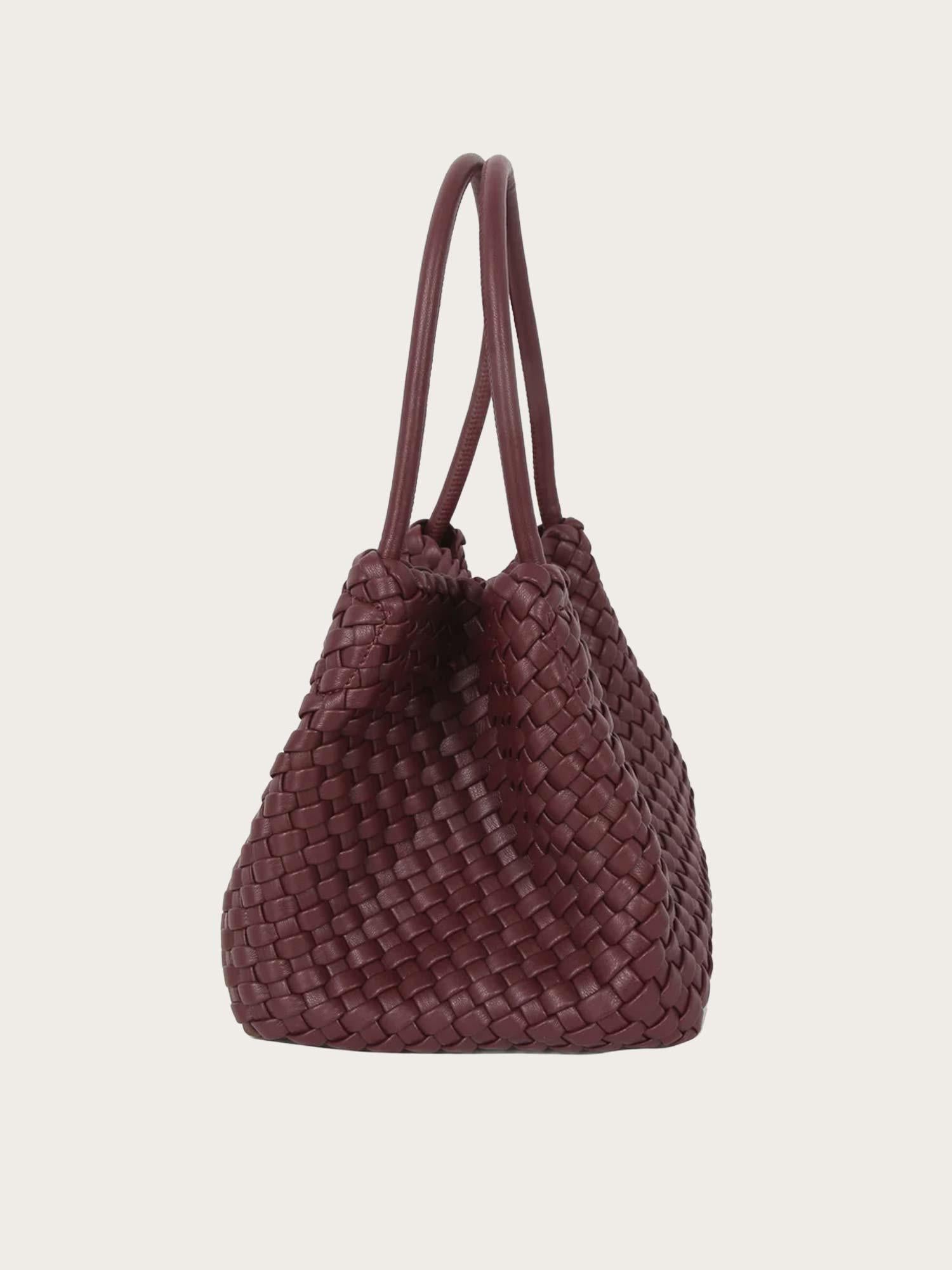 Lily Braided - Deep Burgundy