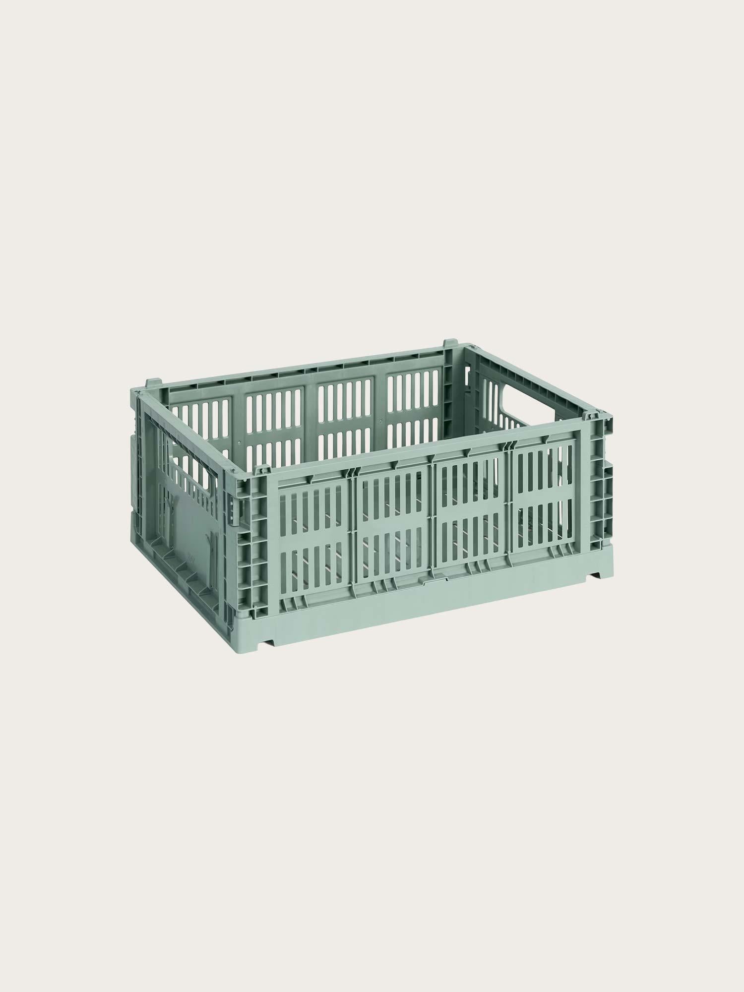 Hay Colour Crate Medium - Sage Green