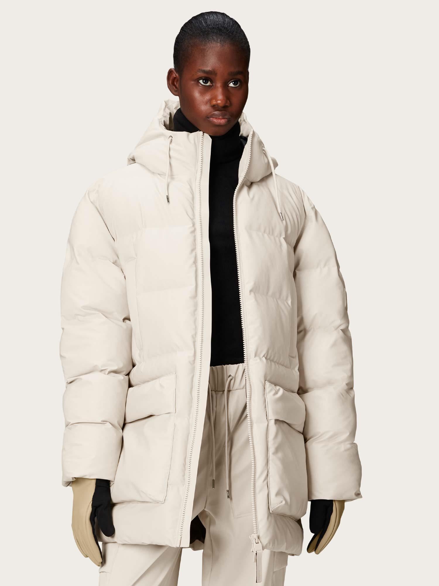 Alta Long Puffer Cargo Jacket W3T4 - Dune