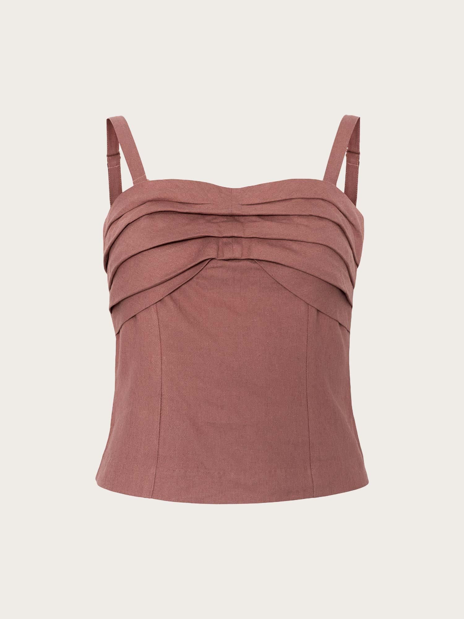 Izza Top - Terracotta