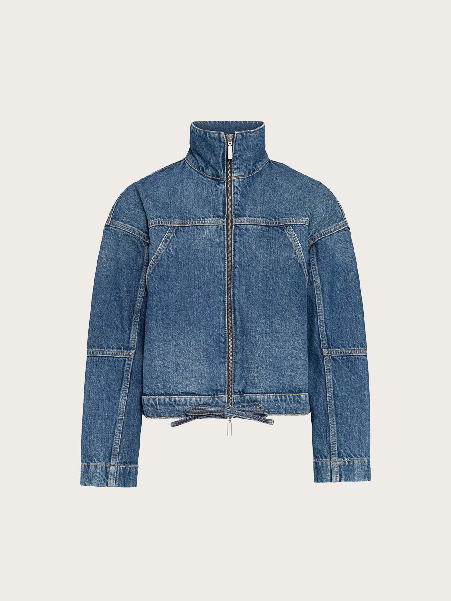 James Denim Jacket - Washed Dark Denim
