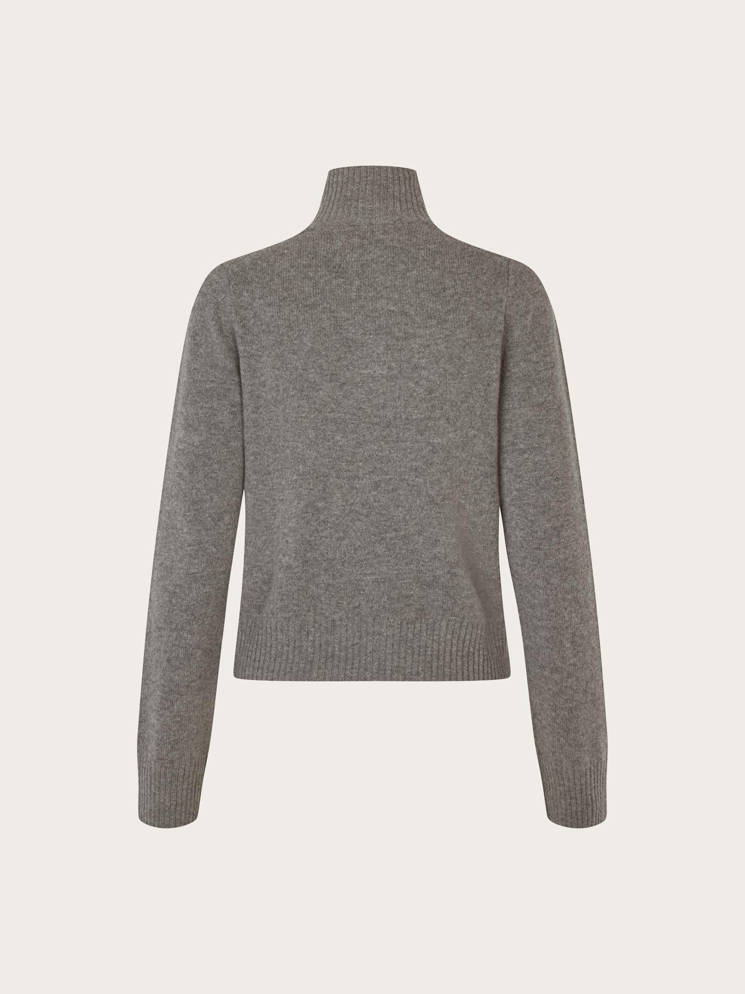 Saelif Turtleneck - Dark Grey Melange