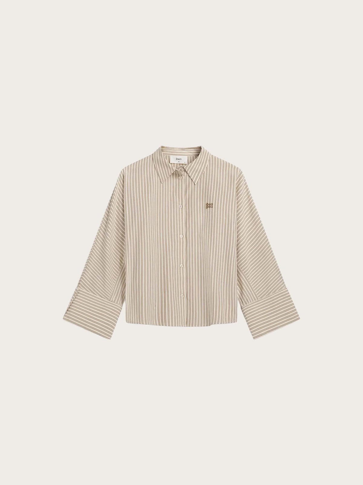 Atari Shirt - Oat Stripe