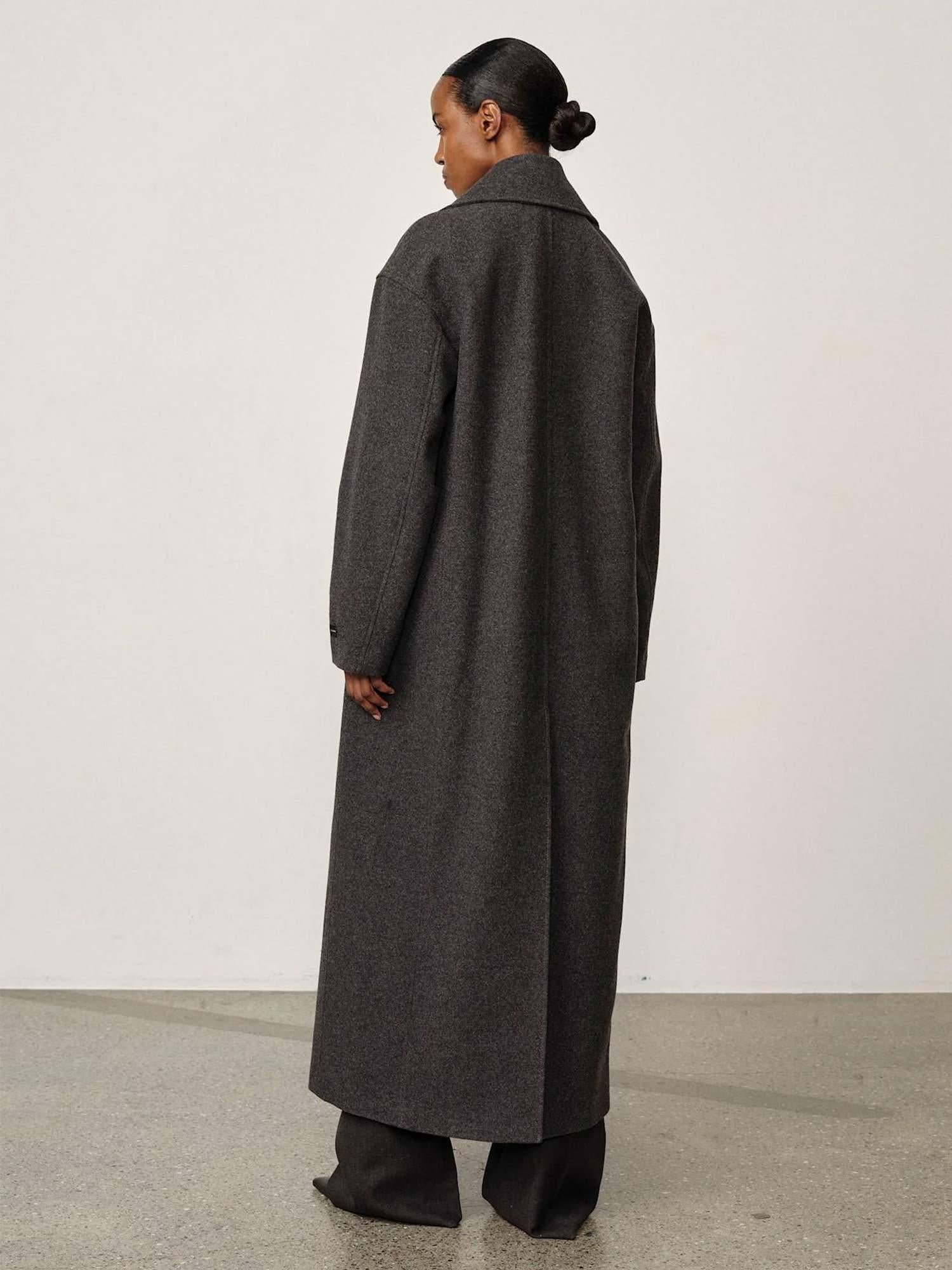 Stewart Wool Coat - Grey