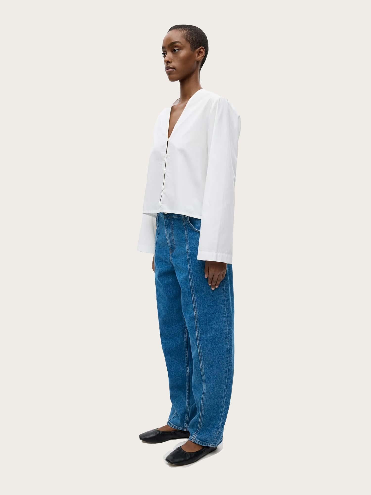 Enbail ls Shirt - Bright White