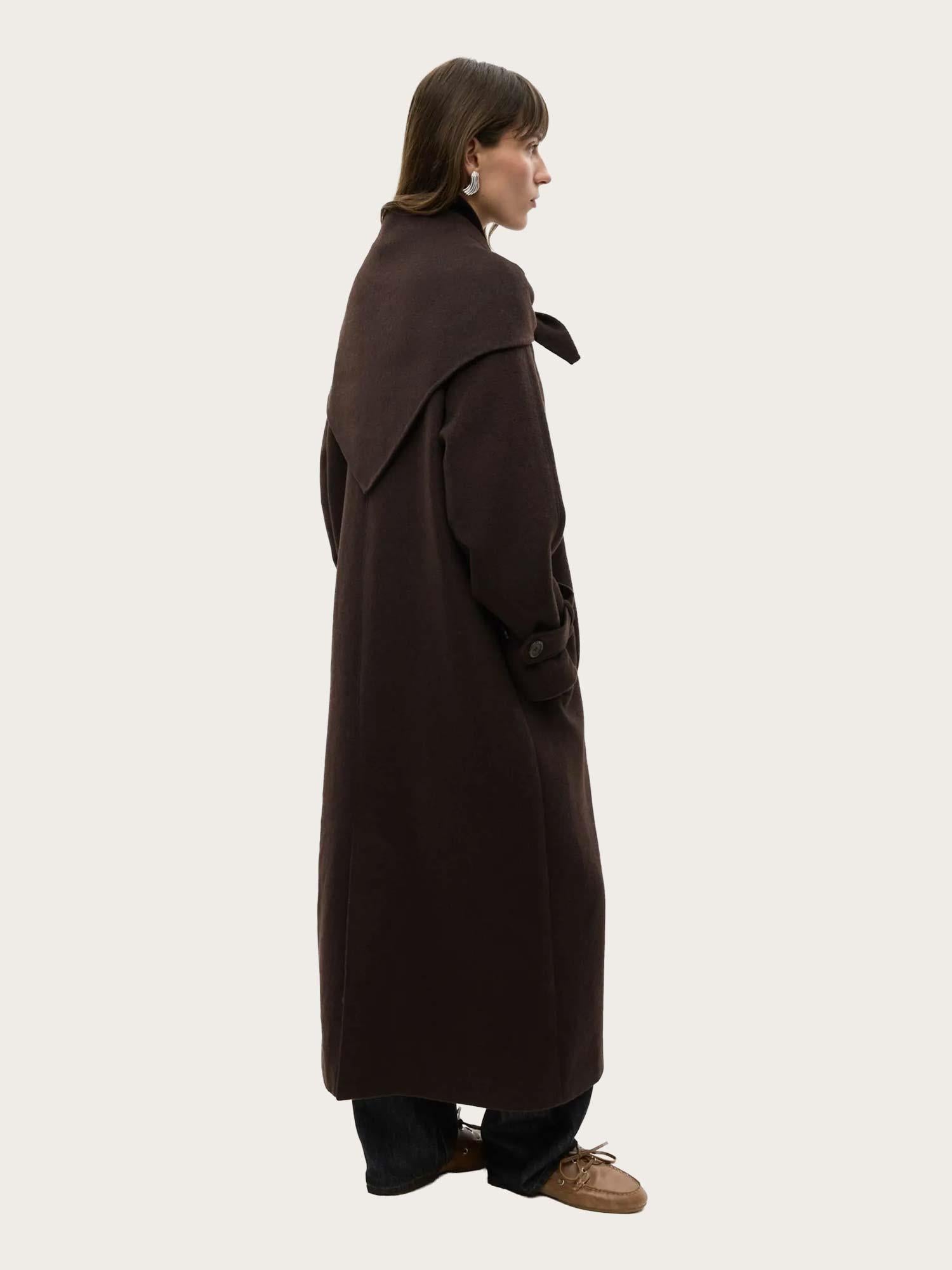Enseneca Scarf - Chocolate Torte Mel