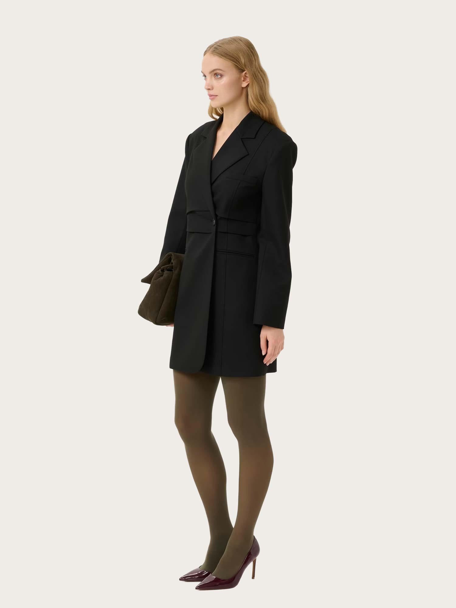 Pauline Blazer Dress - Black