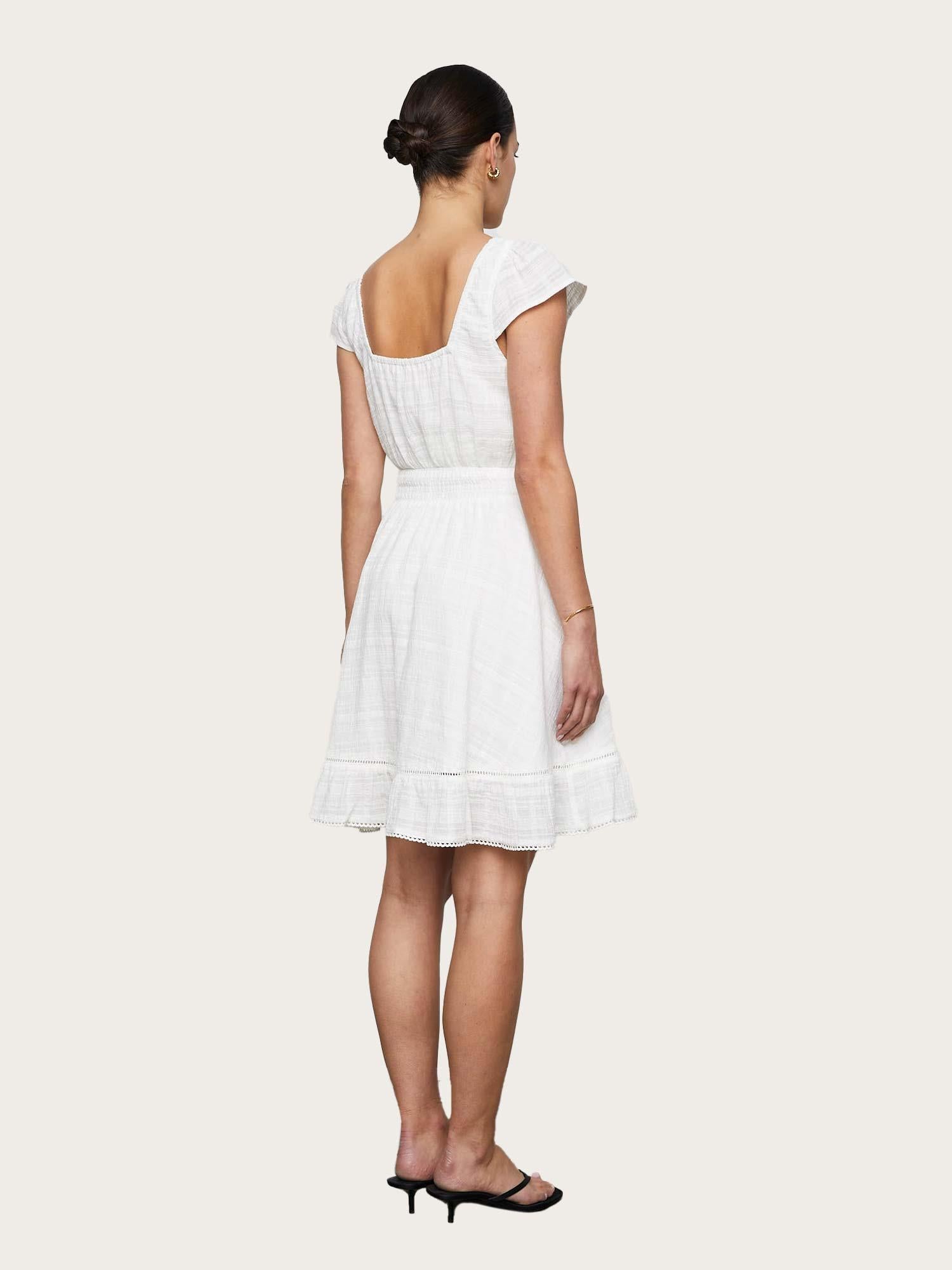 Melia Dress - White