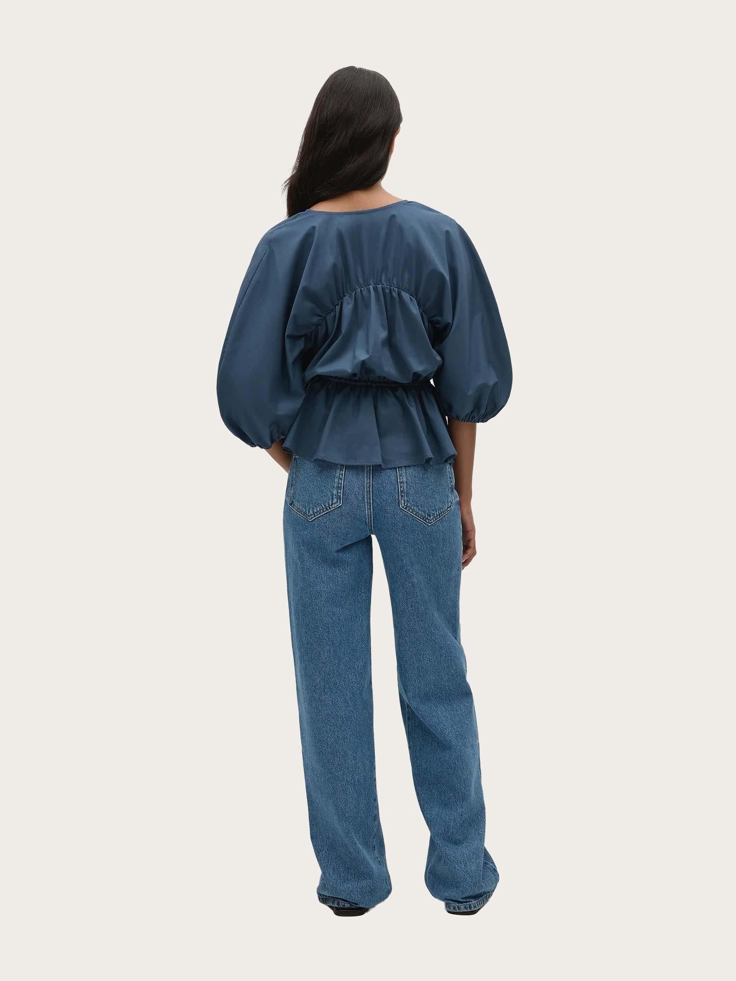 Sigrid Top - Vintage Navy