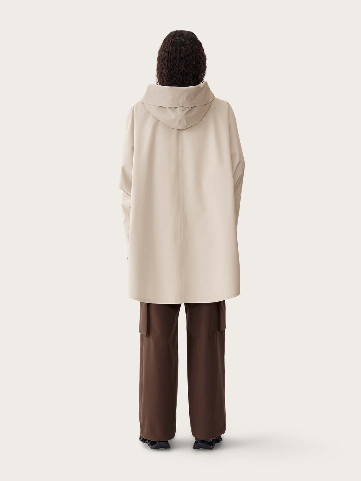 Bergen Poncho - Beige