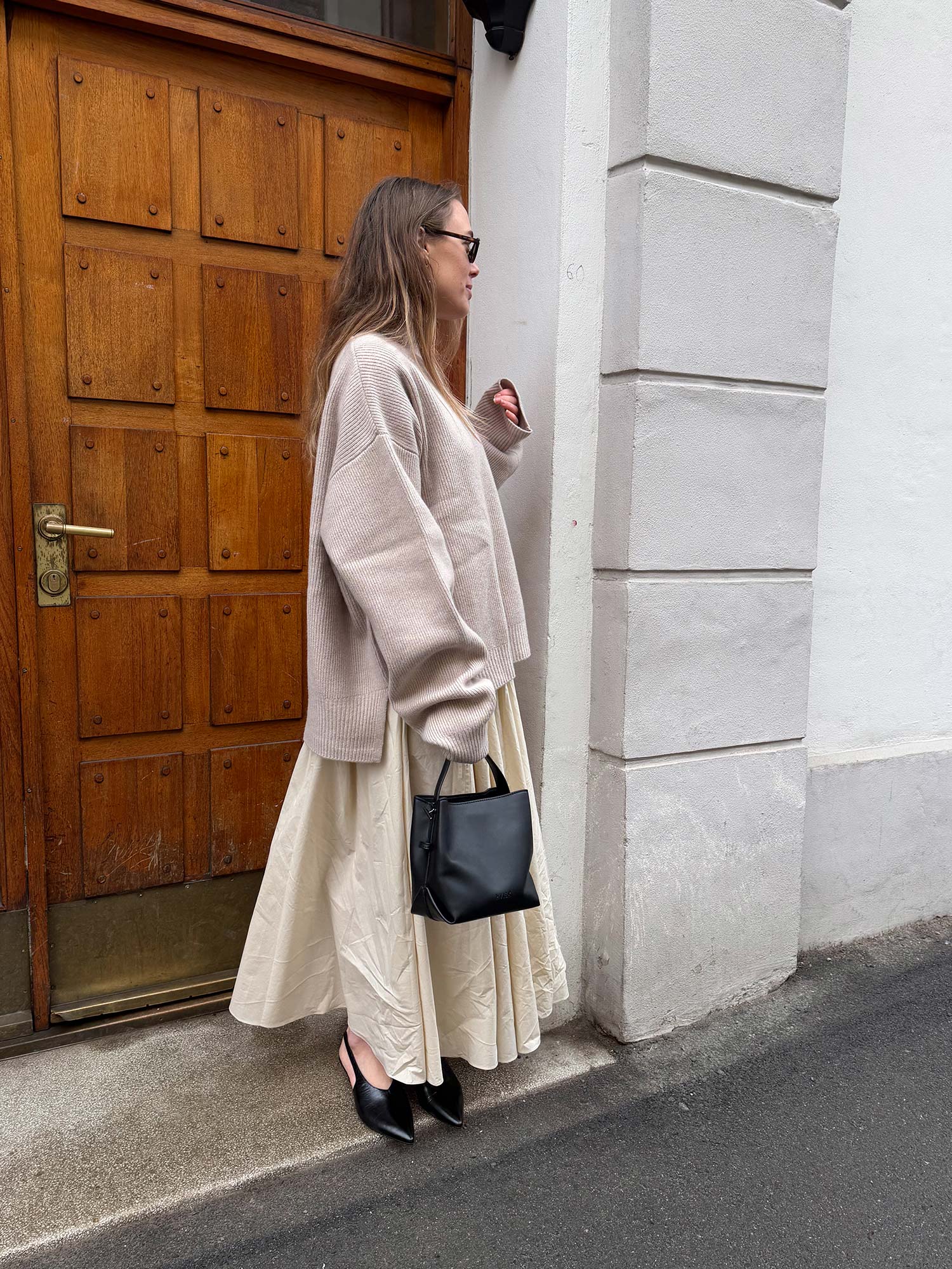 Frame Oversized Sweater - Snowday