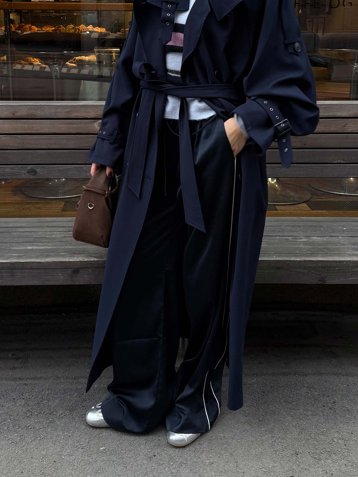 Bicca HW Pants - Sky Captain