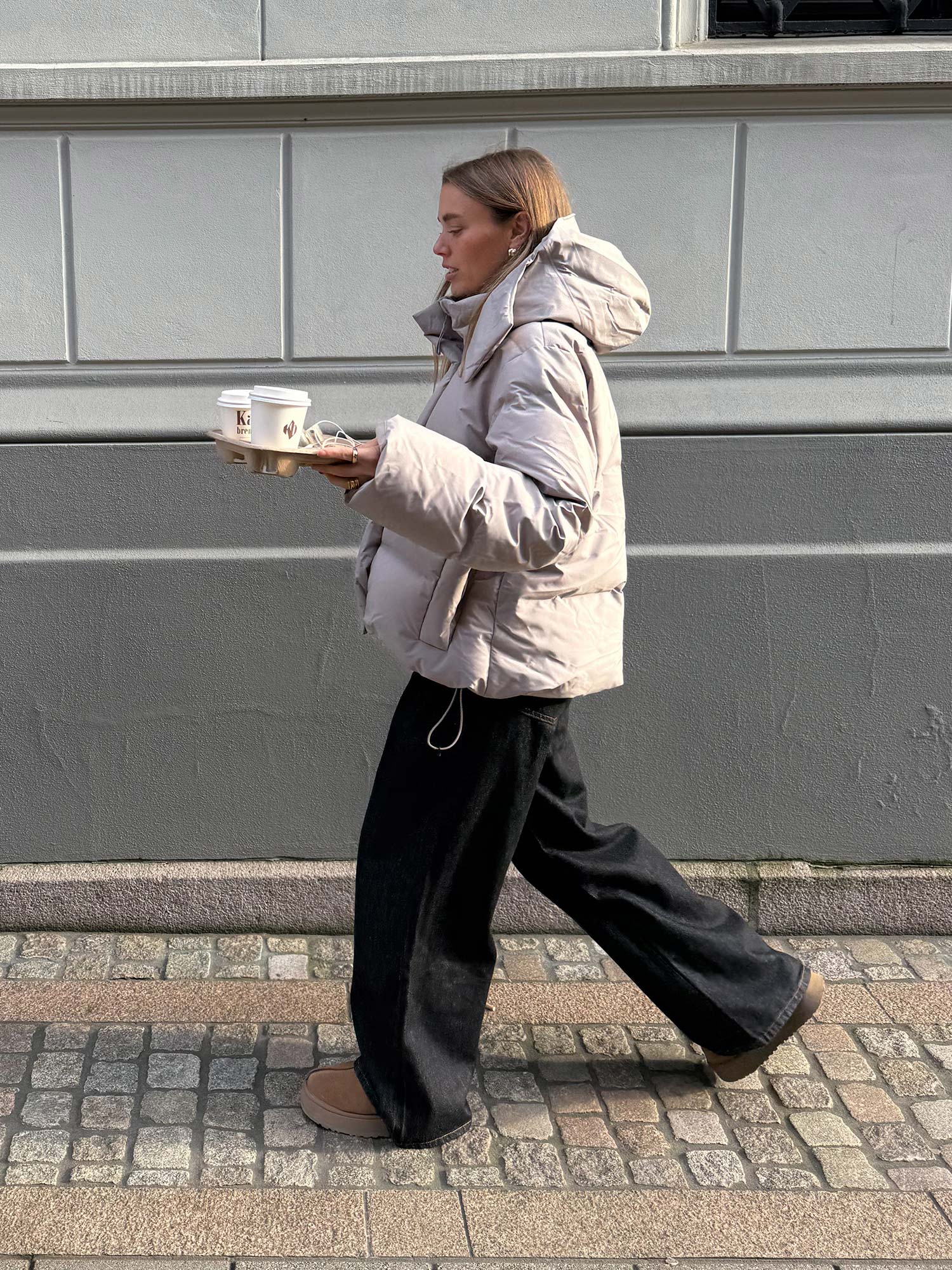 Selje Down Jacket - Low Tide