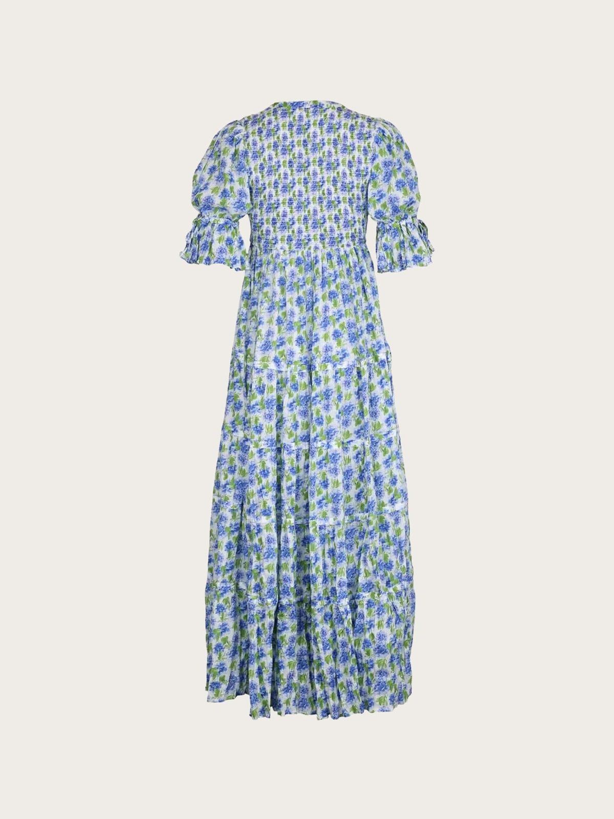 Twisted Maxi Dress - Peonies