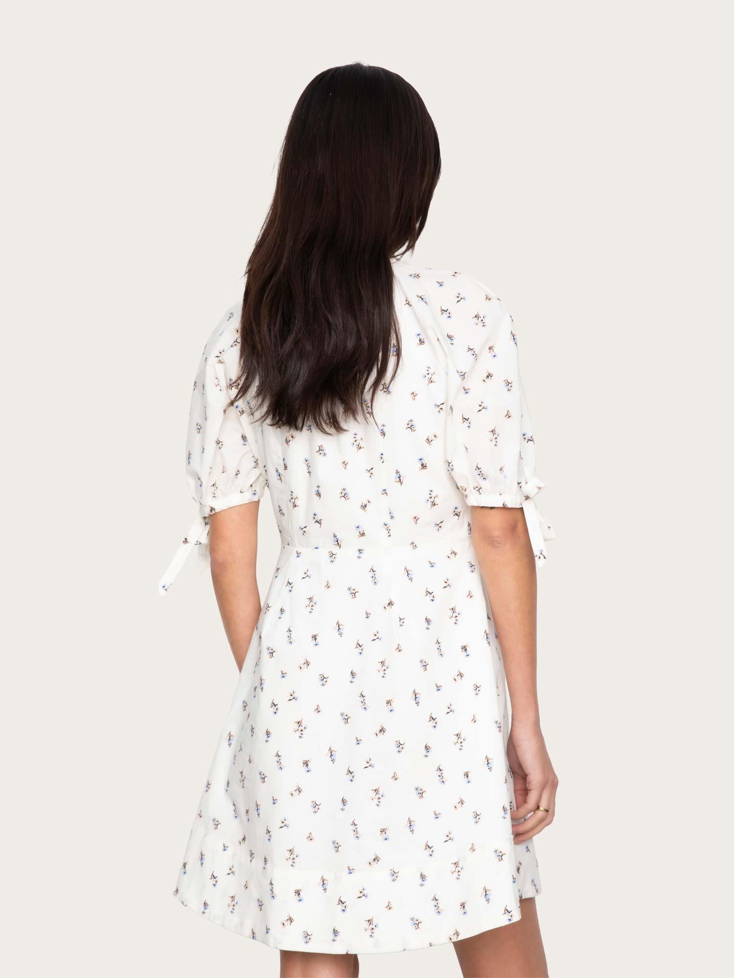 Lia Dress - White Anemone