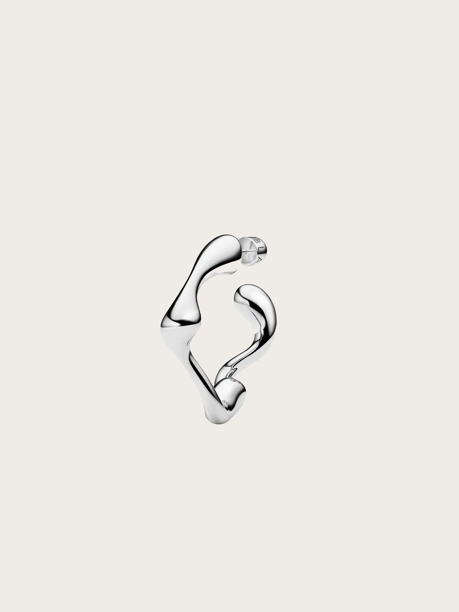 Splash Hoops Small PAIR - Silver