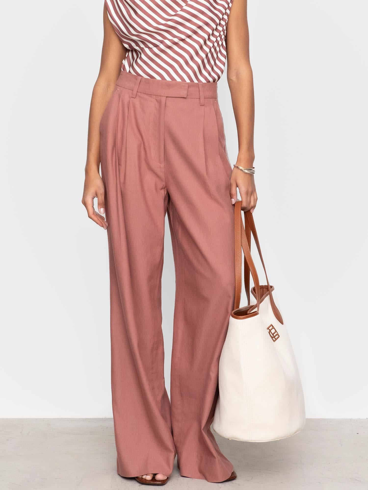 Ava Trousers - Terracotta