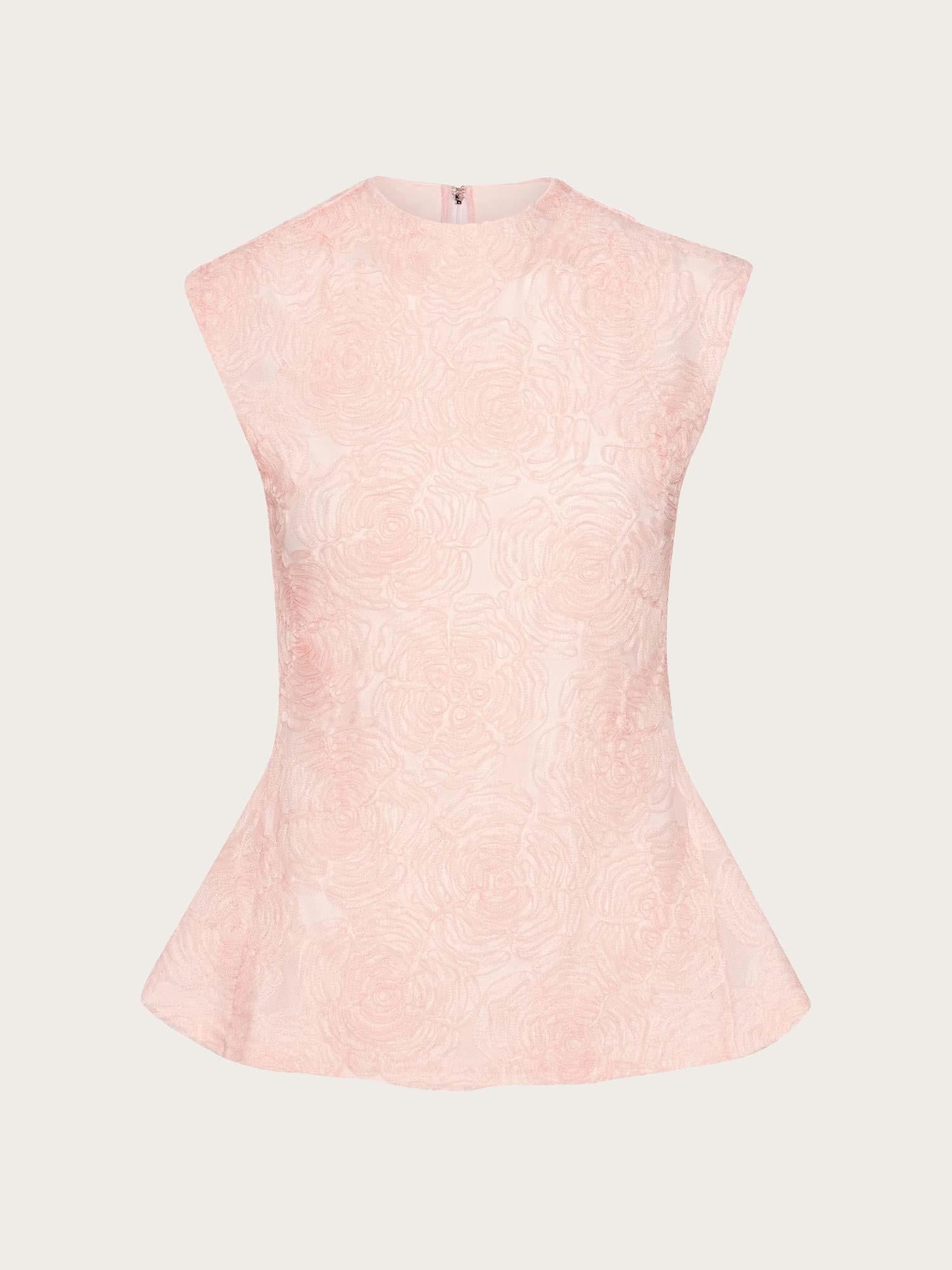 Mesh Sleeveless Top - Orchid Ice