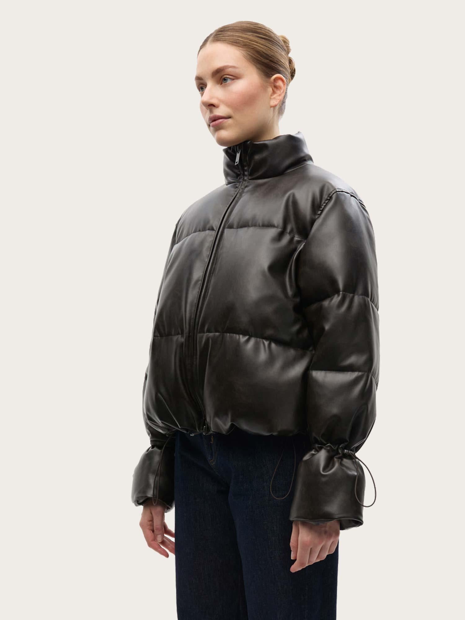 Ensini Jacket - Grained Black