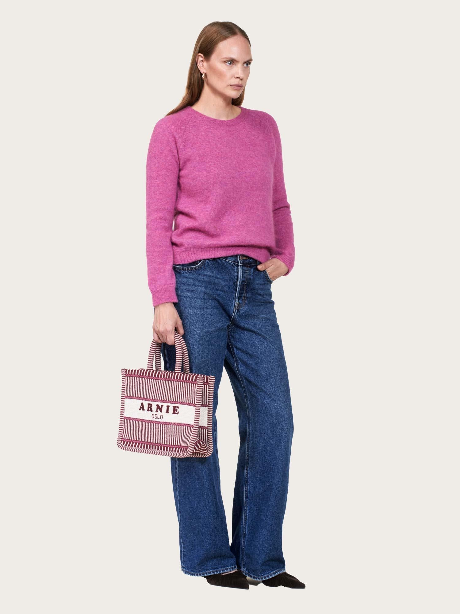 Fiona Sweater - Soft Fuchsia
