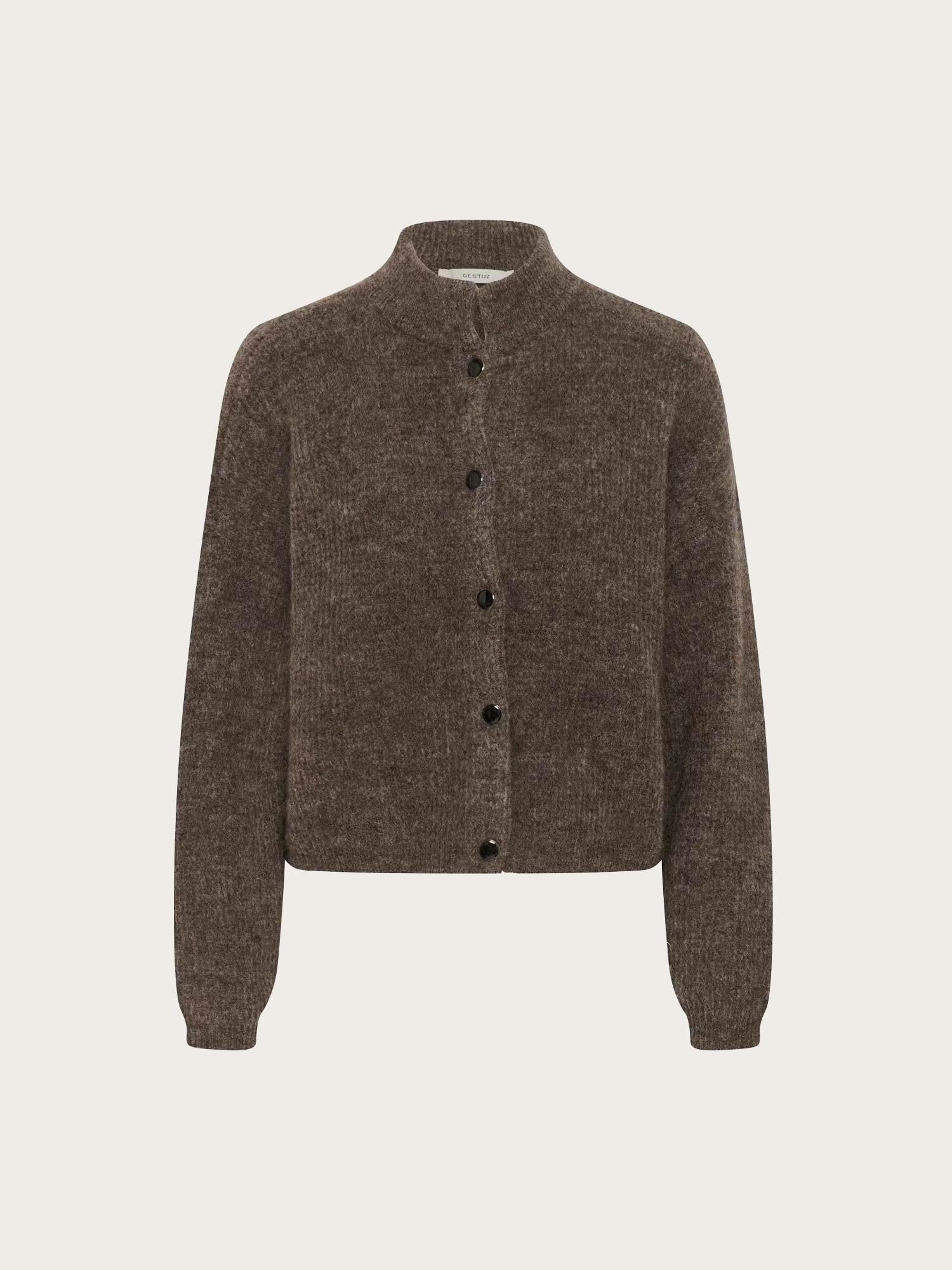 Debbie Cardigan - Chestnut Melange