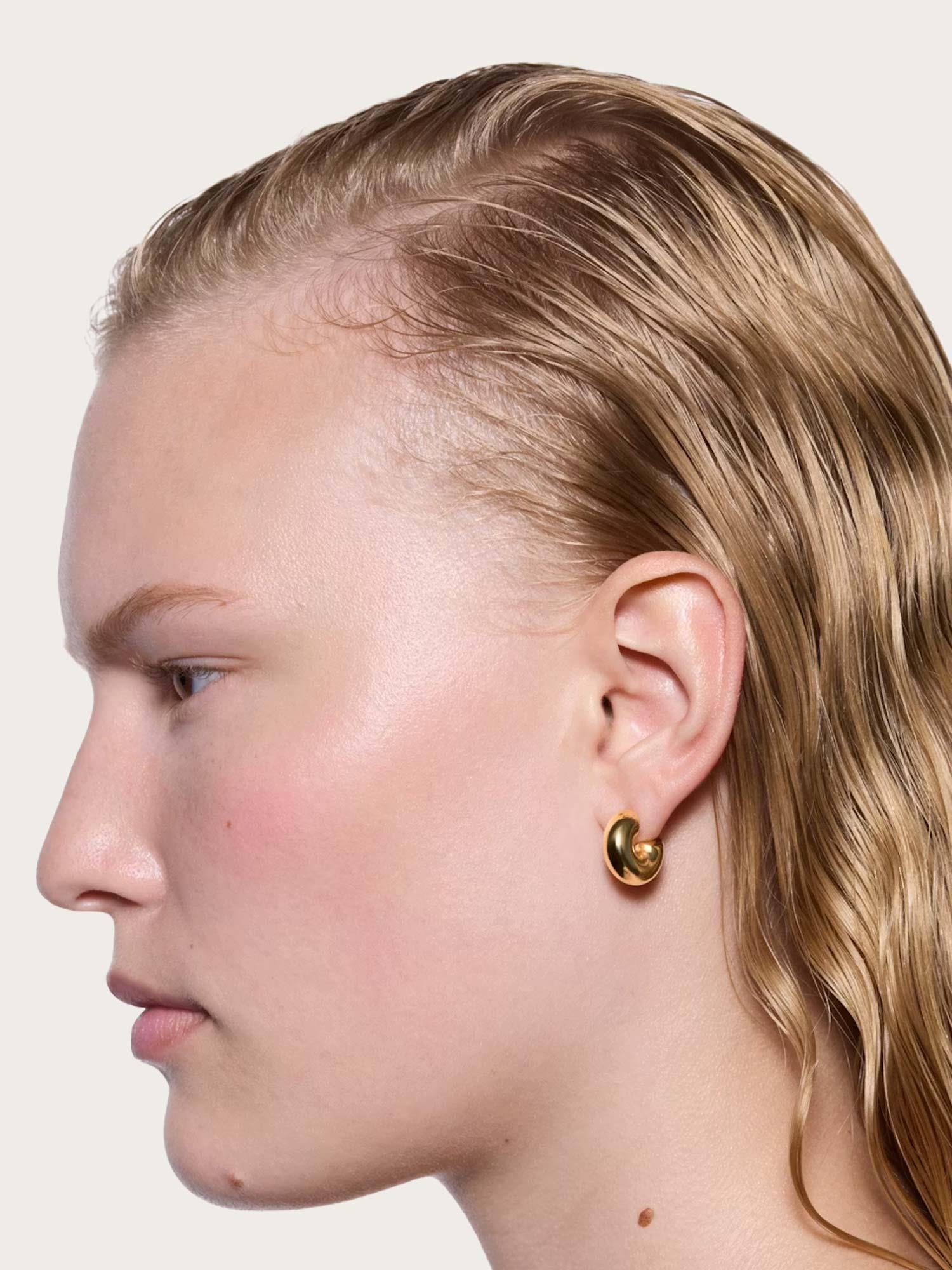 Prima Hoop Medium - Gold