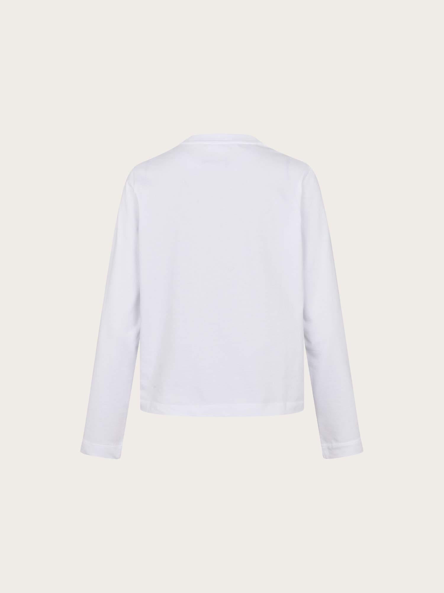 Sacamino ls t-shirt - White