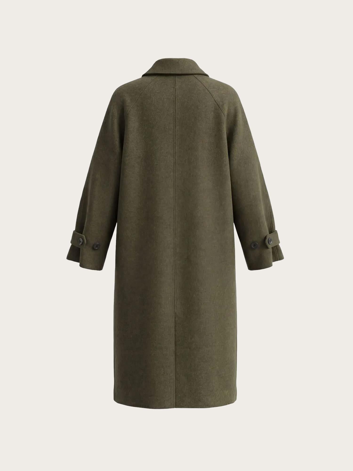Enseneca Wool Jacket - Dark Olive Mel