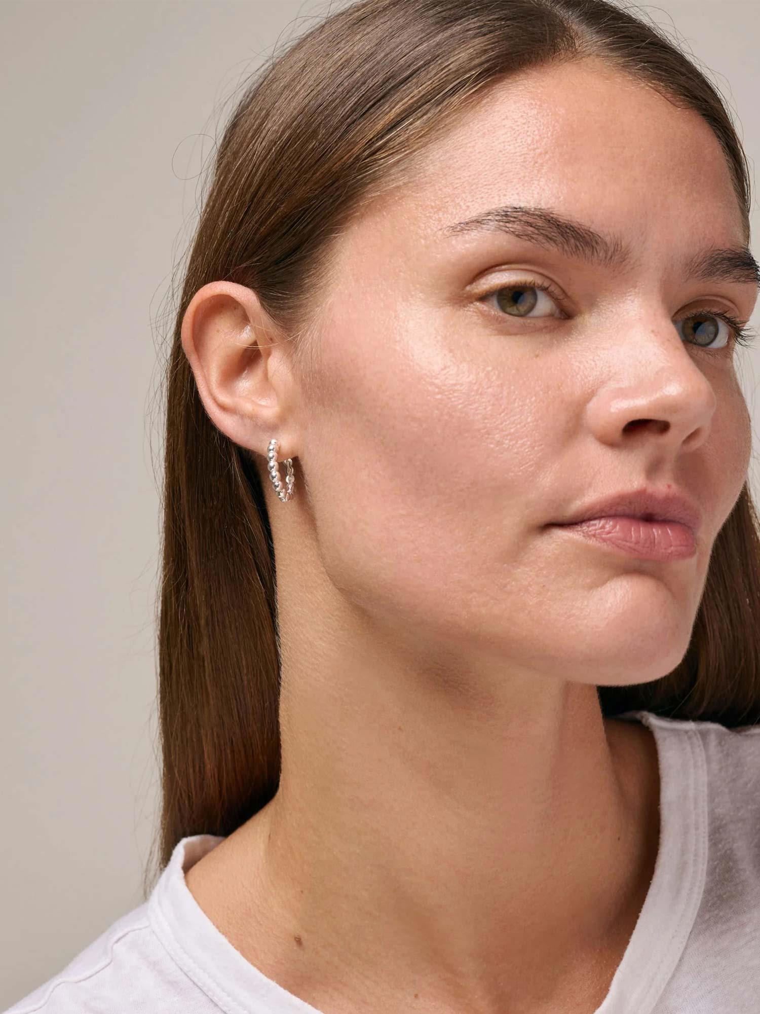 Hoops Ball Large - Silver