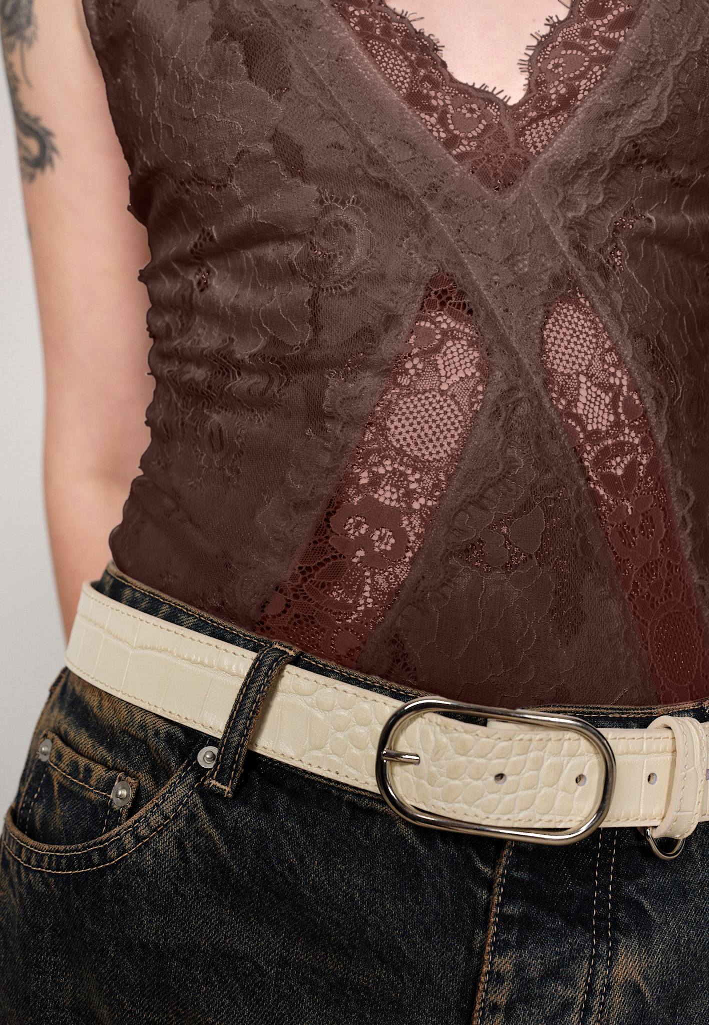 Johannes Bodystocking - Java Brown