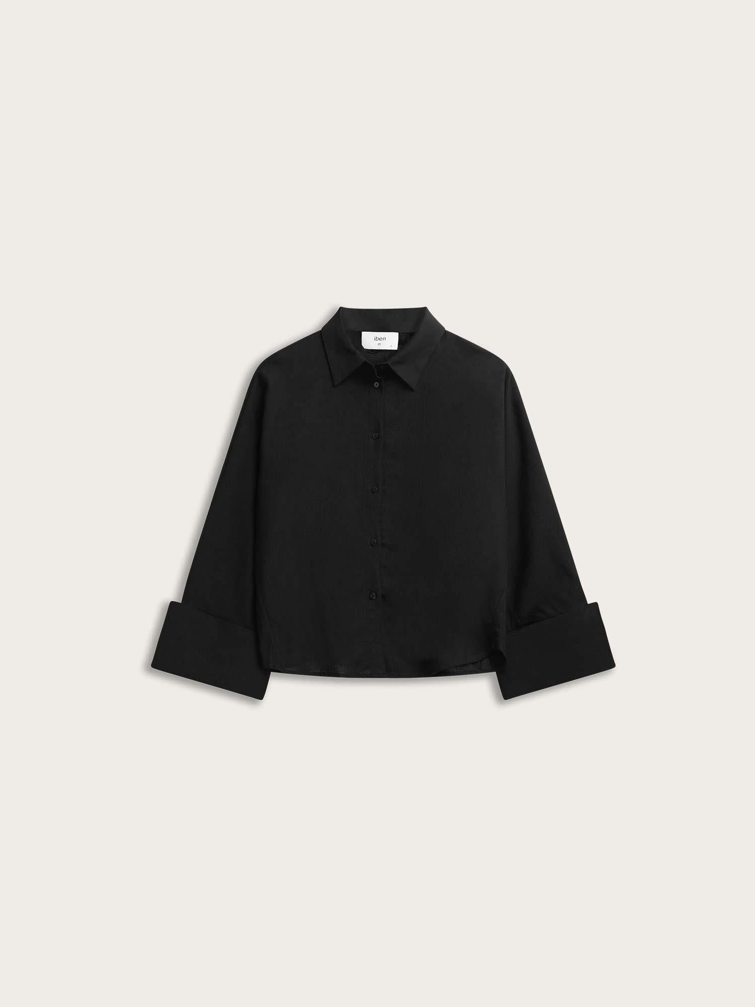 Atari Linen Shirt - Black