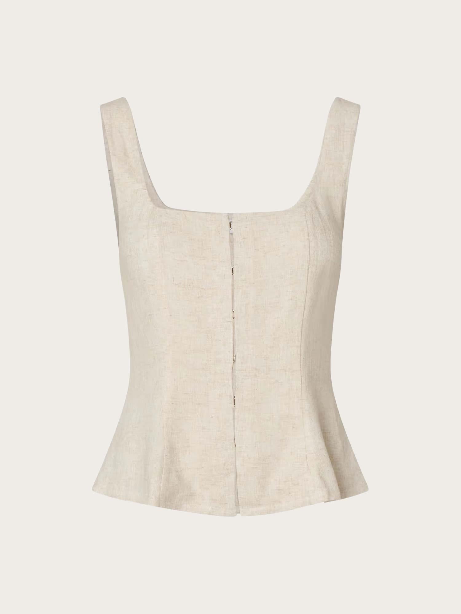 Enkeely Top - Light Sand Melange