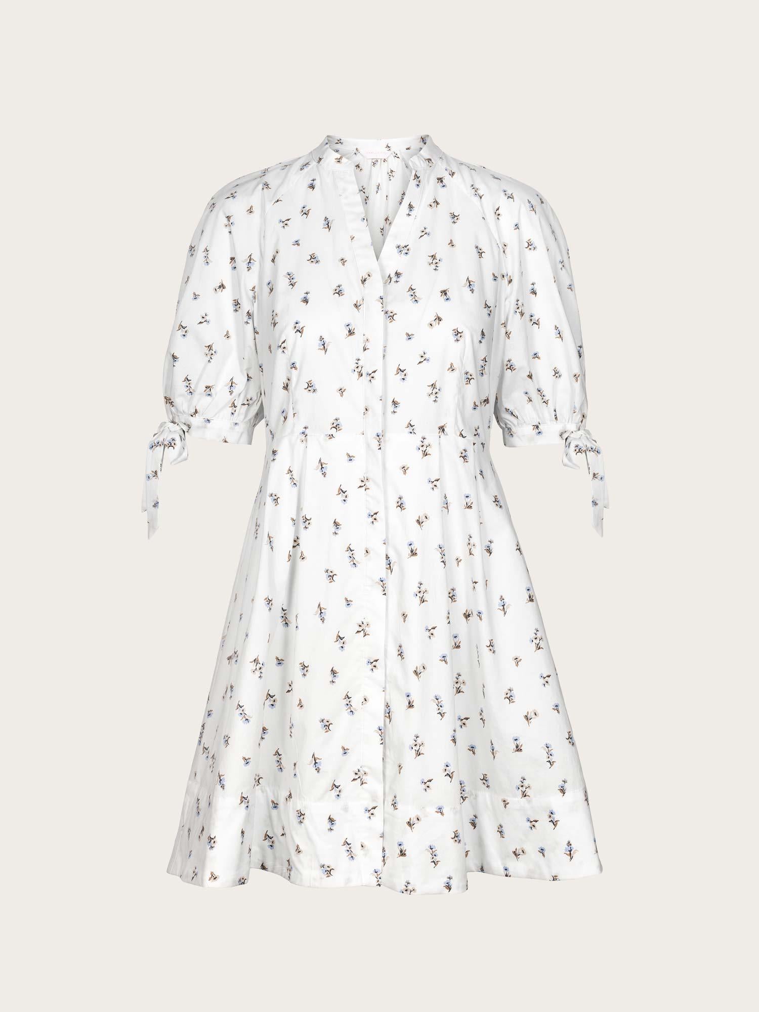 Lia Dress - White Anemone