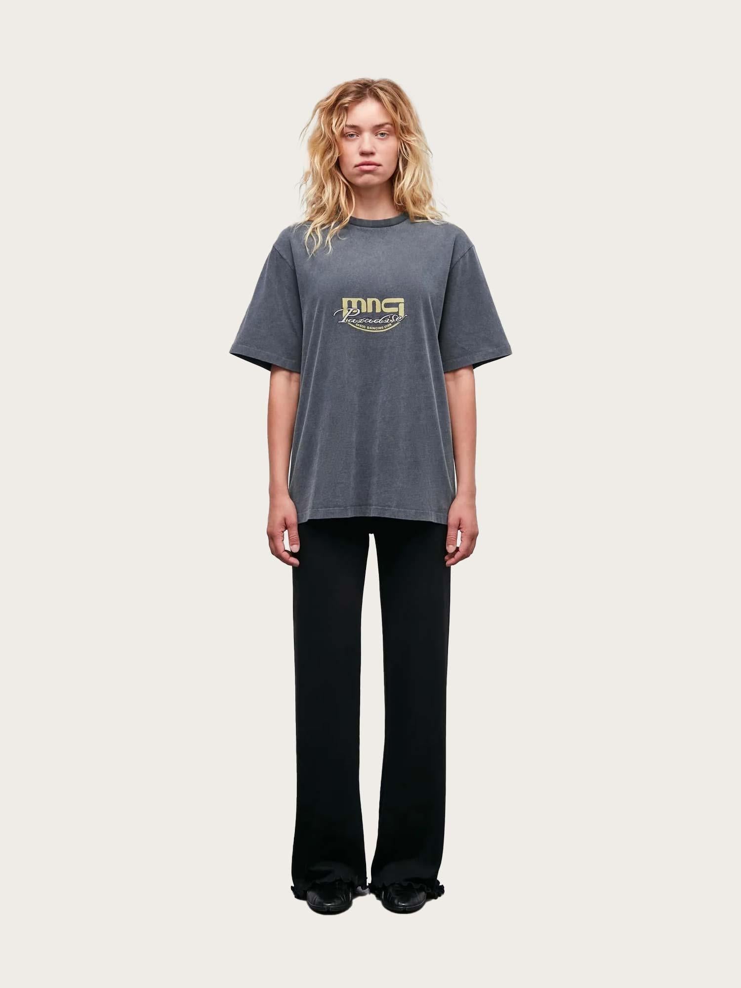 Cotton Jersey Dassel Tee - Black