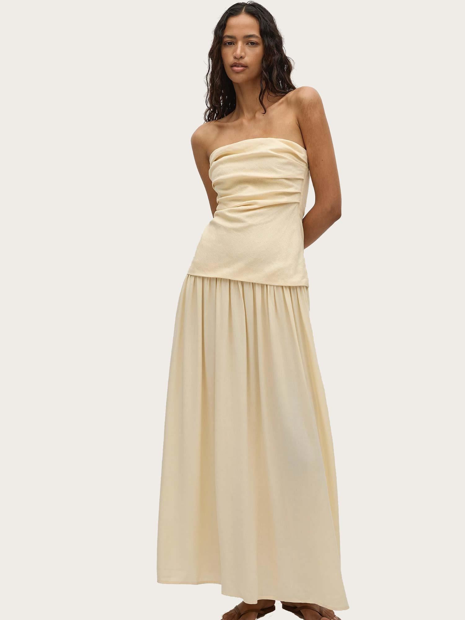 Hedy Maxi Dress - Butter
