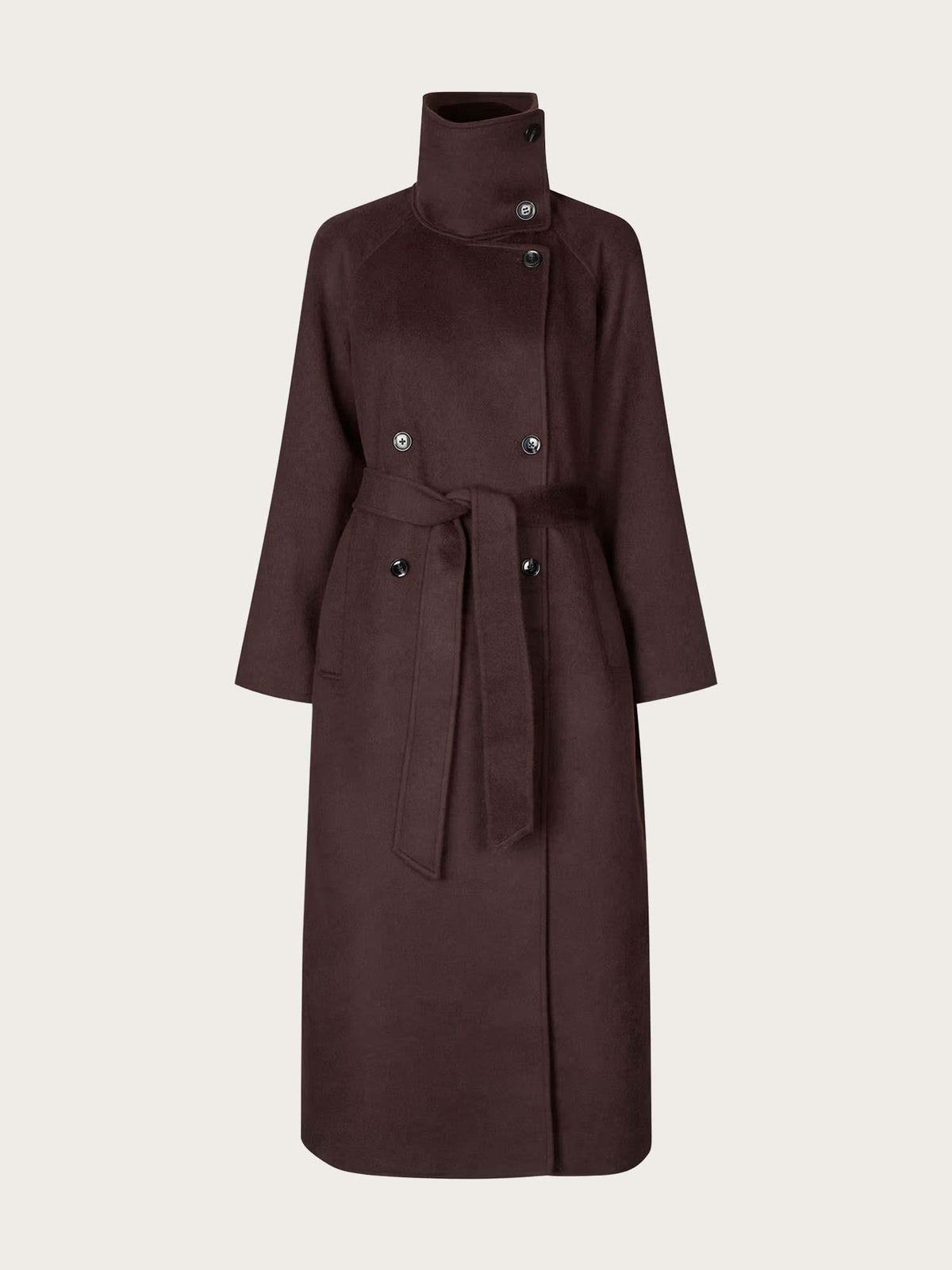 Sahanne Coat - Black Coffee