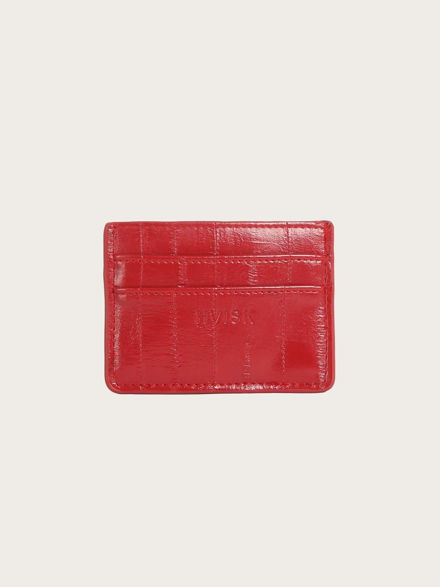 Cardholder Stroke Structure - Scarlet Red