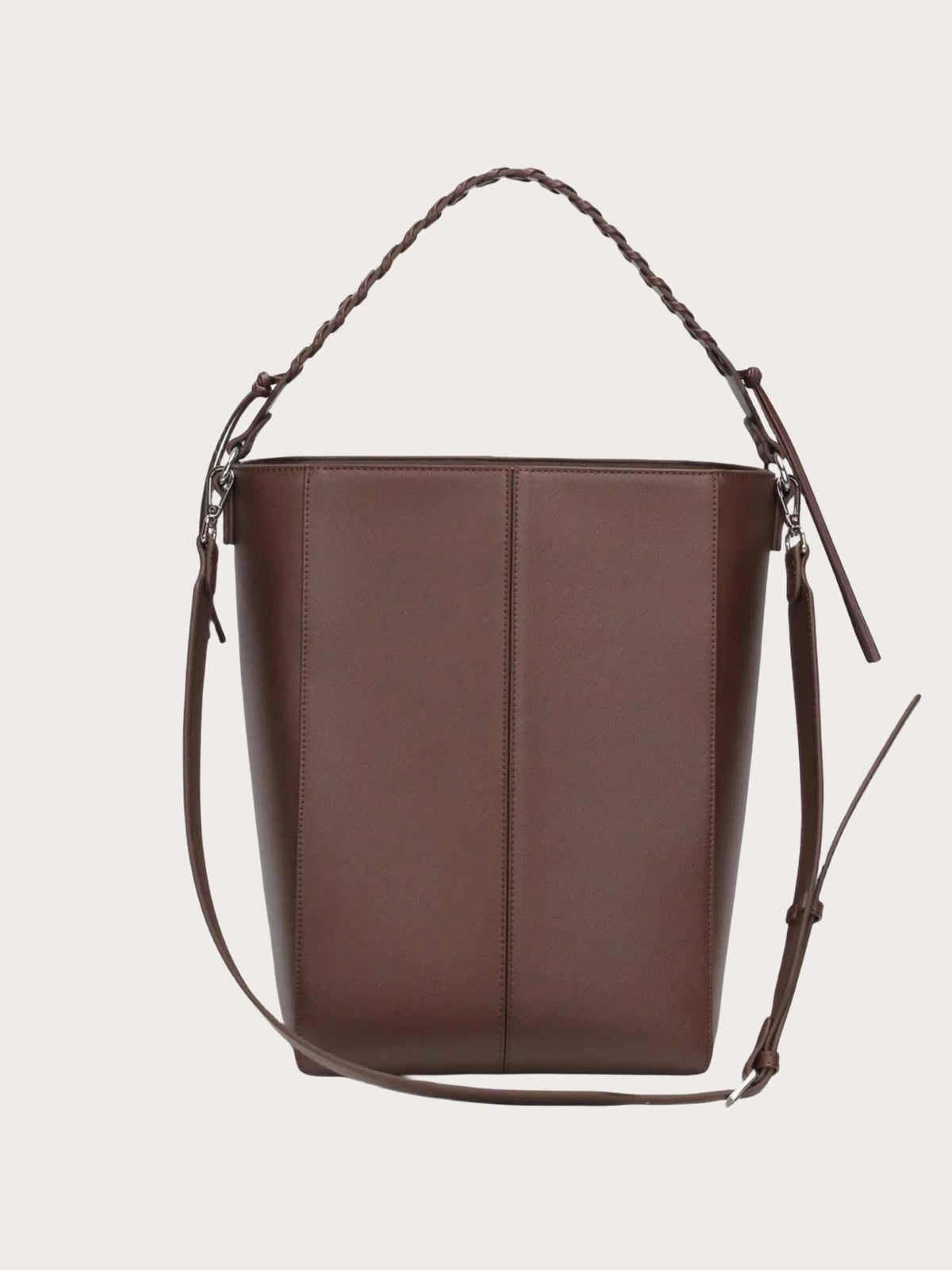 Casset Saffiano - Dark Brown