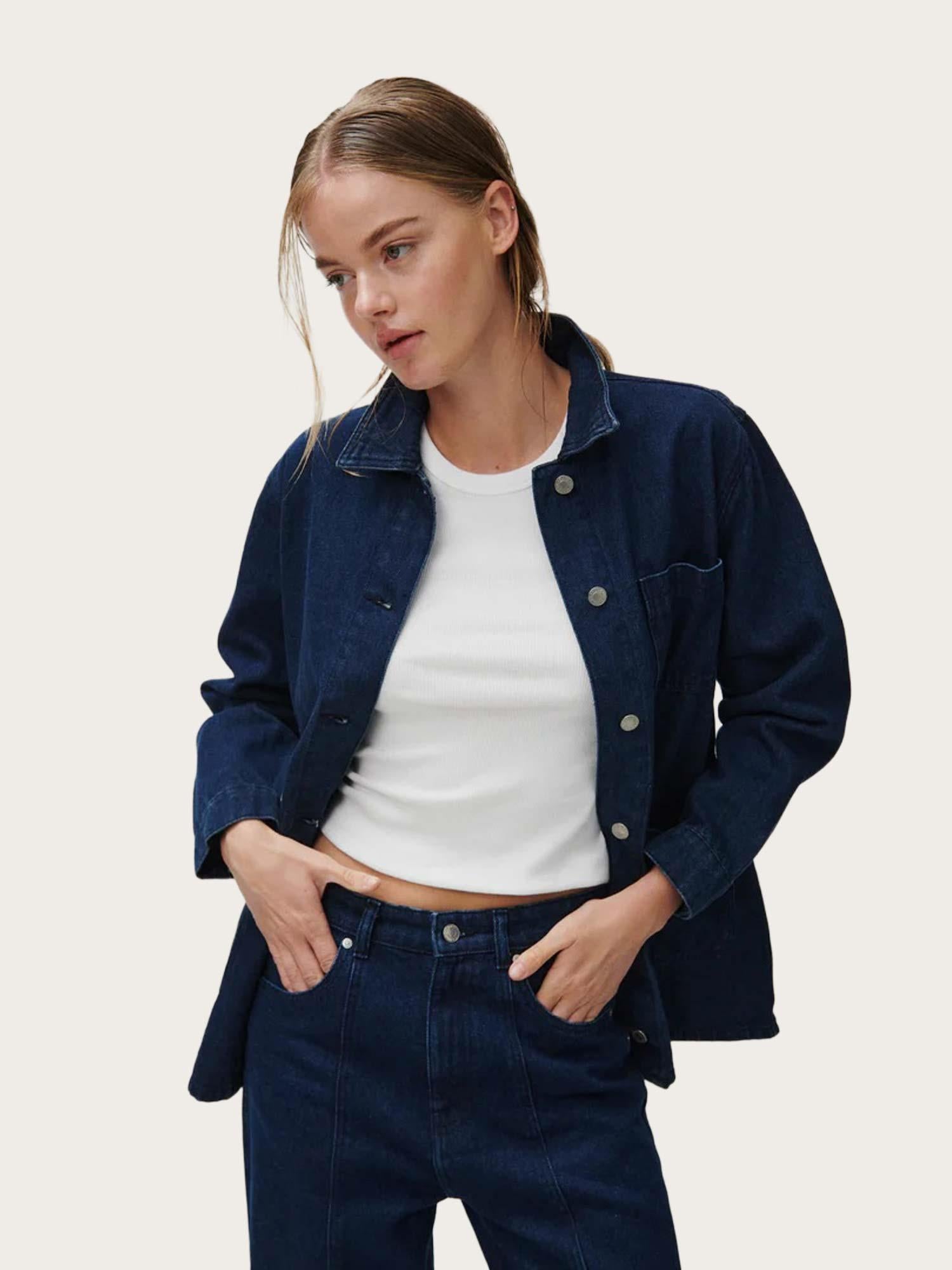 2ND Rodi Jacket - Cold Blue Denim