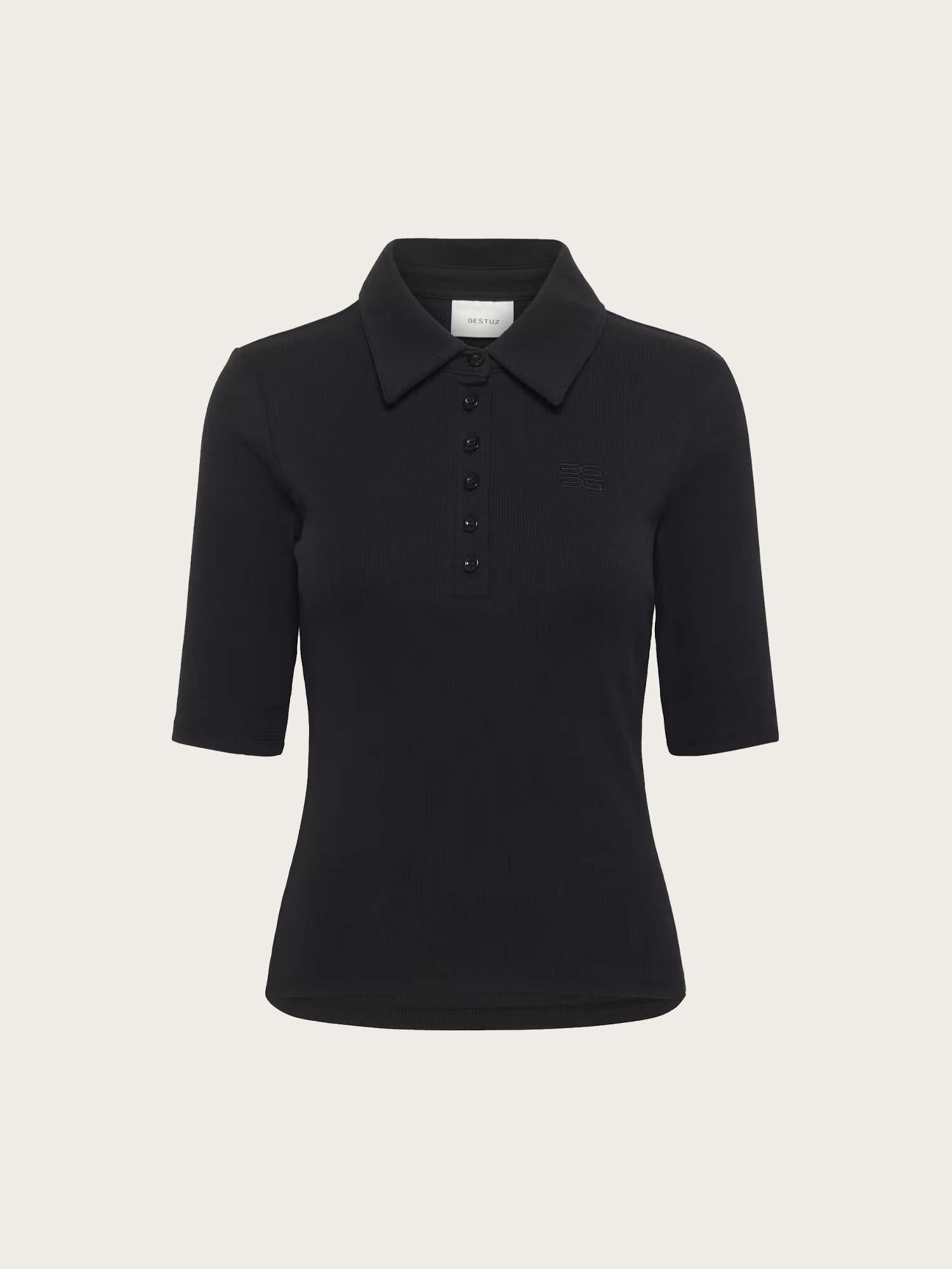 Drew Polo Top - Black